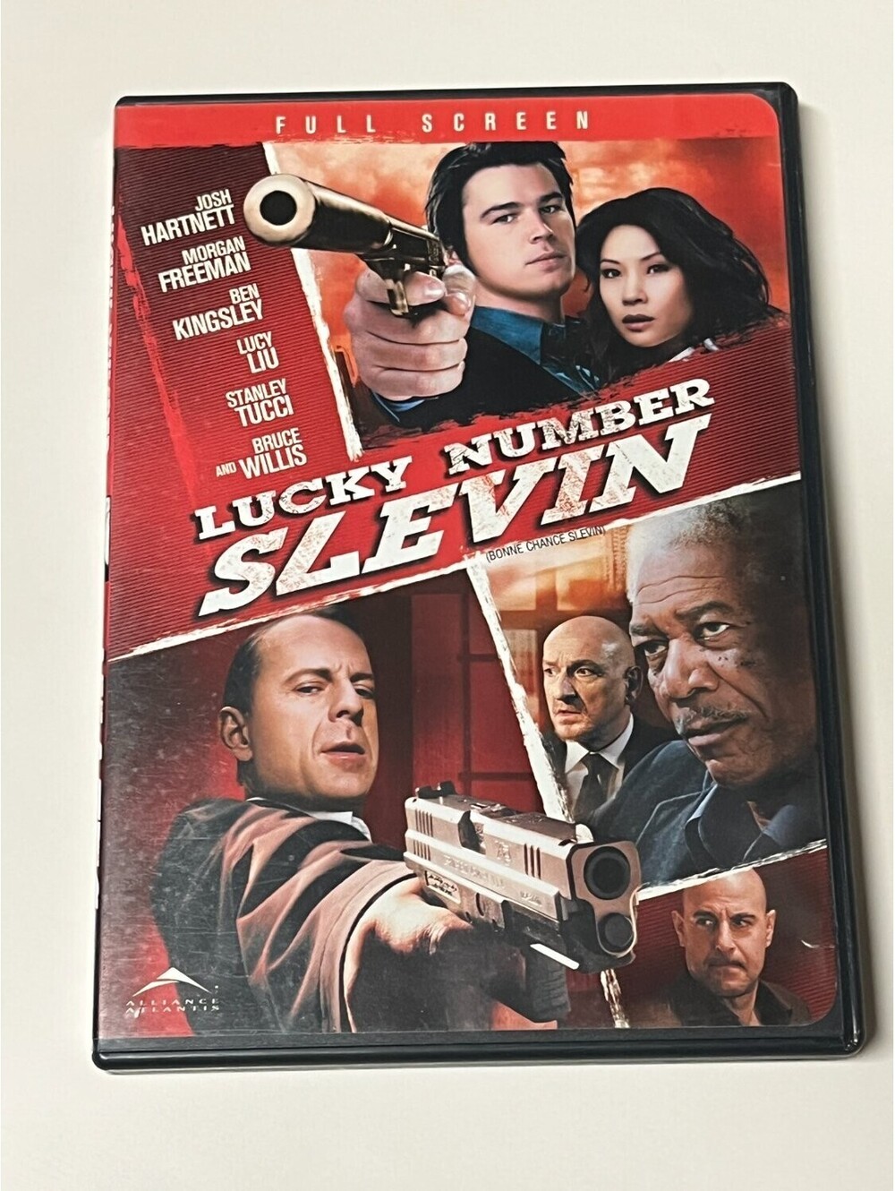 Lucky Number Slevin DVD Full Screen Edition Josh Hartnett 2006 Action